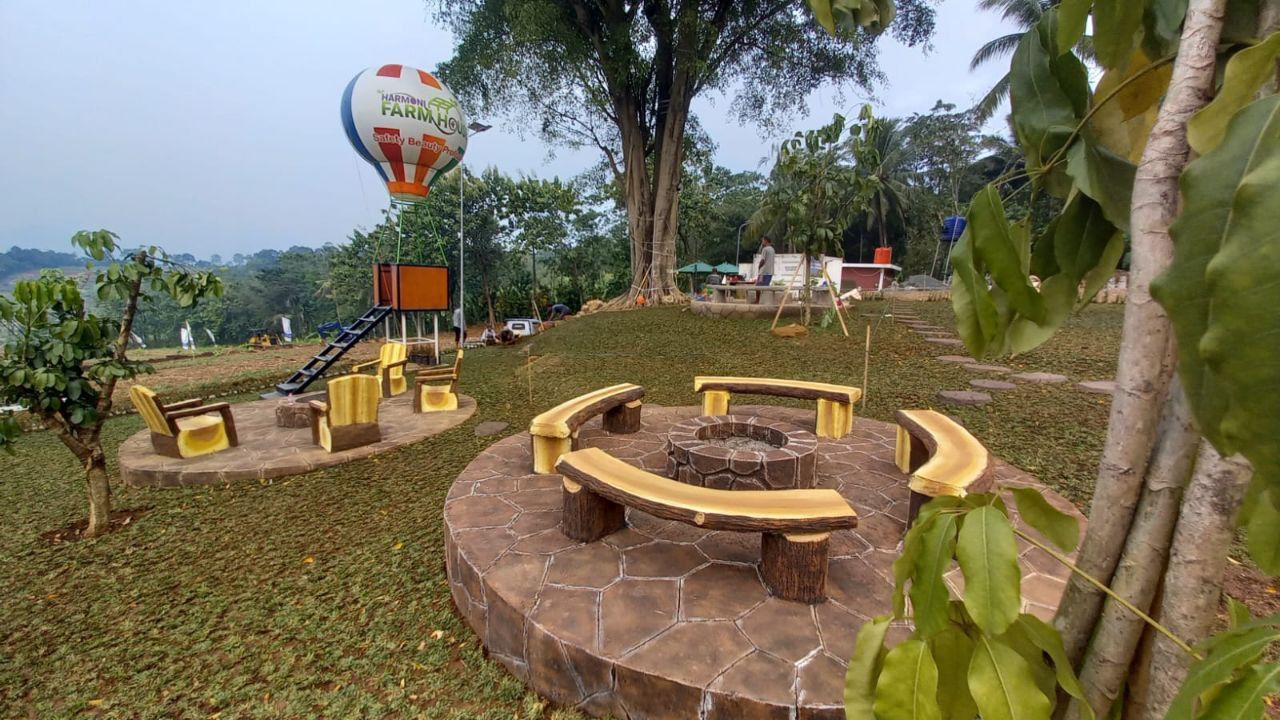 Tanah Kavling Murah Villa Estetik Kebun Anggur Harmoni FArm House di Bogor Kahf Pro 9