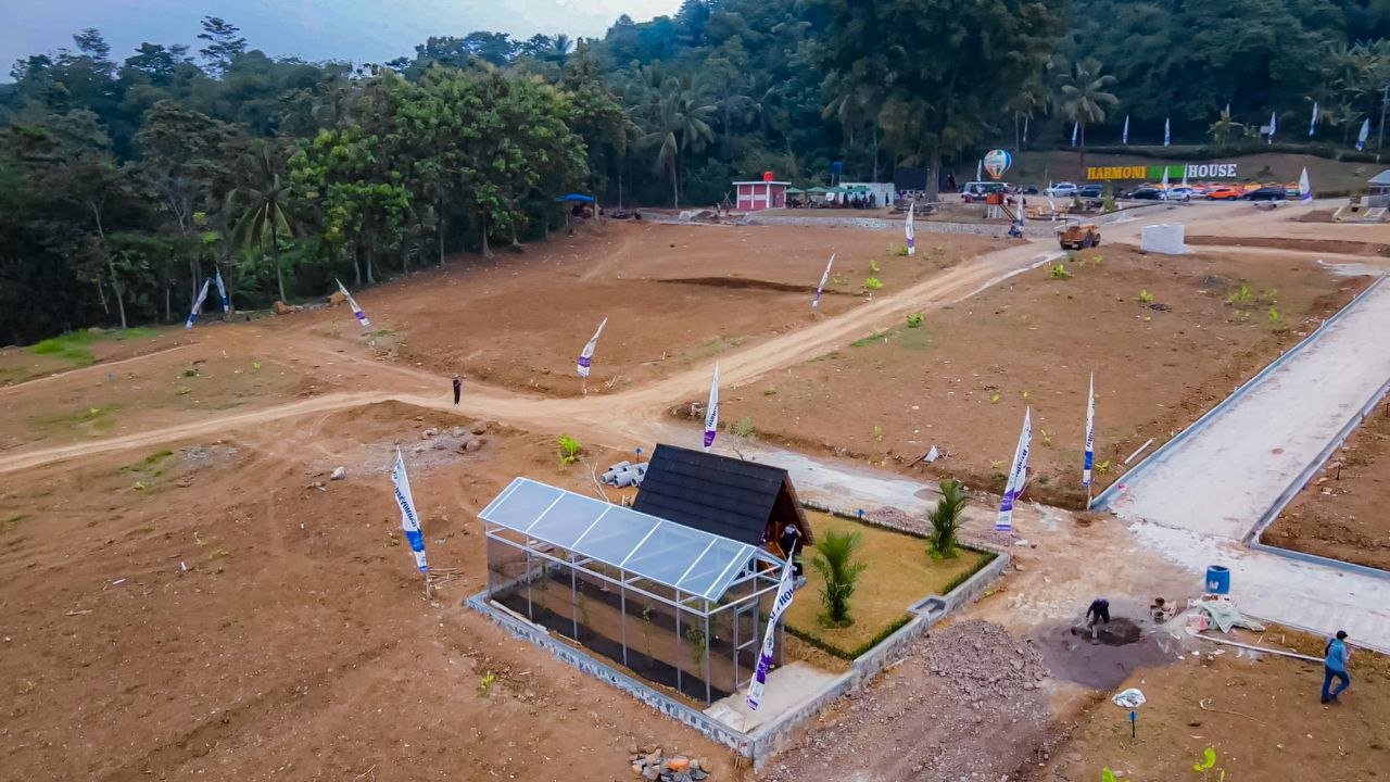 Tanah Kavling Murah Villa Estetik Kebun Anggur Harmoni FArm House di Bogor Kahf Pro 13